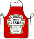 Catch Up With Jesus Apron